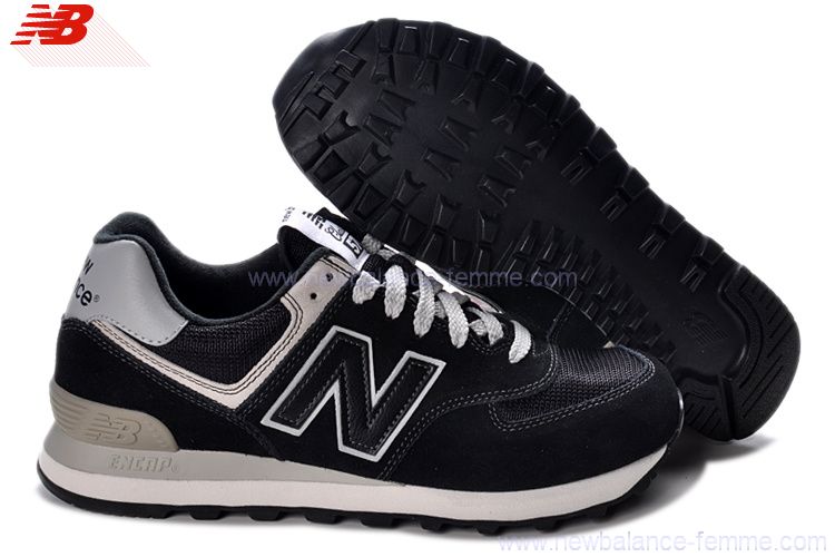 new balance ml574 chaussures noir